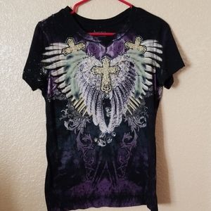 BlackTee By Angel's & Diamond